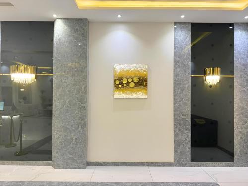 Koupelna v ubytování نوفل للشقق المخدومة