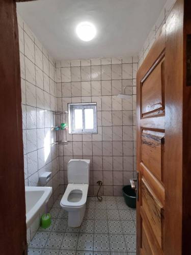 Phòng tắm tại Shalom Residence