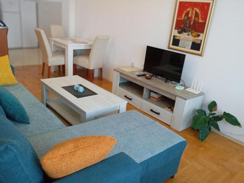 Un televizor și/sau centru de divertisment la Ballet apartament