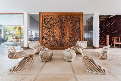 Et opholdsområde på Casa dos Corais – Pé na Areia by Carpediem