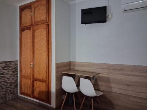 Μια τηλεόραση ή/και κέντρο ψυχαγωγίας στο Hostal La Pastora