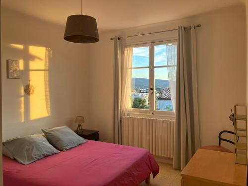 Ένα ή περισσότερα κρεβάτια σε δωμάτιο στο Campagne Vanrell