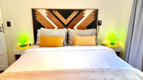 Ένα ή περισσότερα κρεβάτια σε δωμάτιο στο Ñireco HOUSE