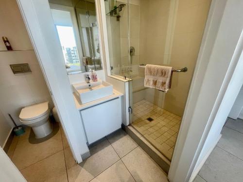 Koupelna v ubytování Ocean Dune T428