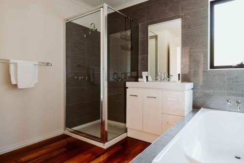 Ένα μπάνιο στο Panorama Escape, Port Sorell