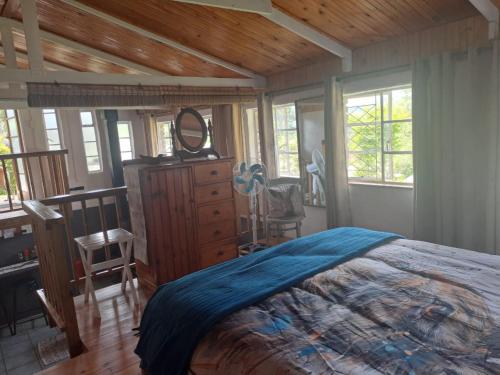 Postel nebo postele na pokoji v ubytování Never Daunted