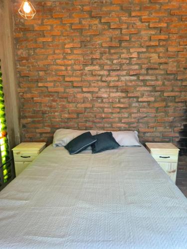 Postel nebo postele na pokoji v ubytování Casita del 20