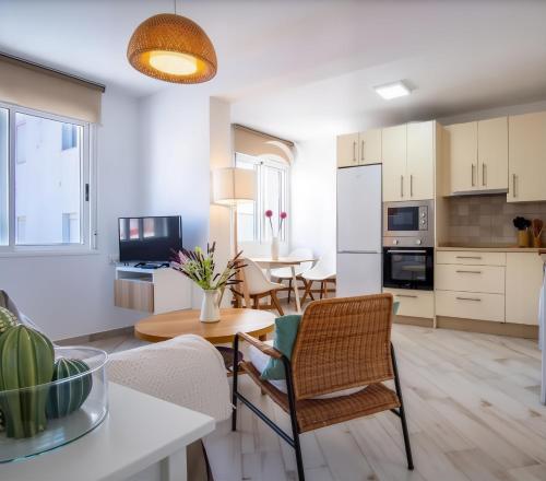 Η κουζίνα ή μικρή κουζίνα στο Luz de Doñana