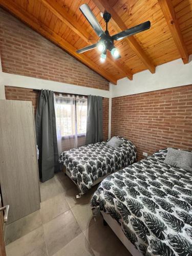 Ένα ή περισσότερα κρεβάτια σε δωμάτιο στο Valle del alma