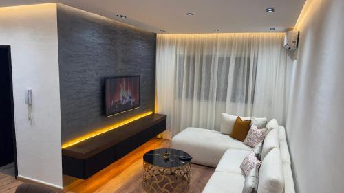 Posezení v ubytování Suite Bahiya unica