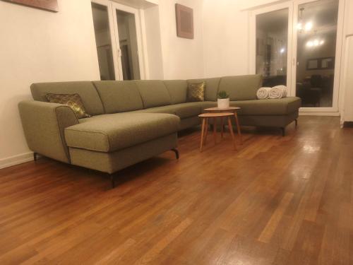 Posezení v ubytování S'heimet Hüüs