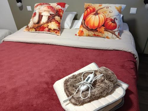 Ένα ή περισσότερα κρεβάτια σε δωμάτιο στο Aveiro Ria View