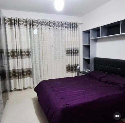 Sofias apartament 객실 침대