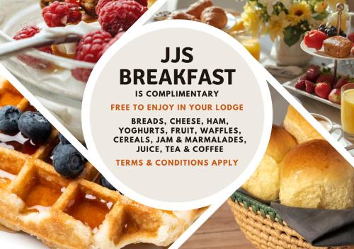 Επιλογές πρωινού για τους επισκέπτες του JJs Lodge Azalea