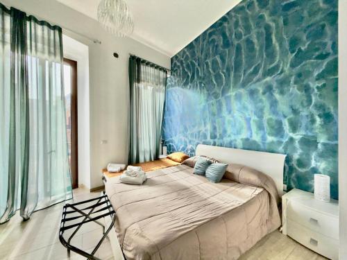 Postel nebo postele na pokoji v ubytování Affittacamere Massimo D'Azeglio