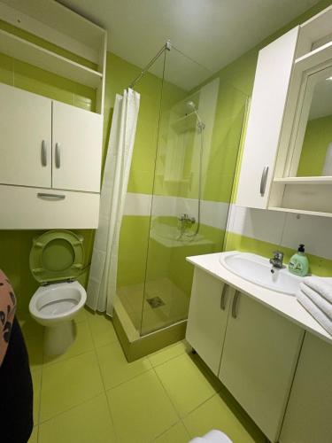 Ένα μπάνιο στο Apartment Central park