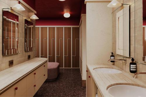 Ένα μπάνιο στο Sheraton Stockholm Hotel