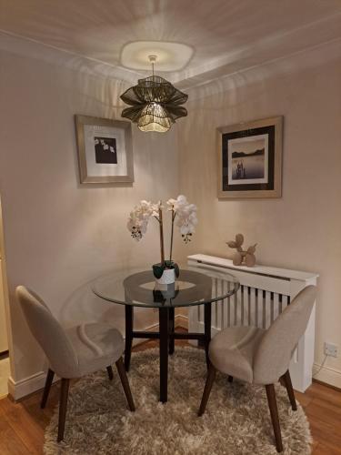 Et opholdsområde på Cozy Apartment Dublin City Centre