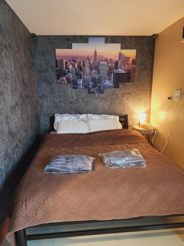 Voodi või voodid majutusasutuse Feel like home in Bangkok toas