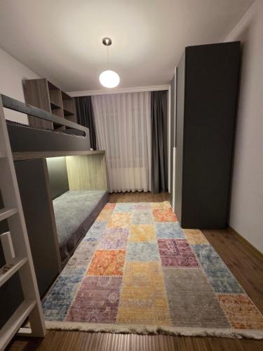 Ένα ή περισσότερα κρεβάτια σε δωμάτιο στο Modern flat in city center