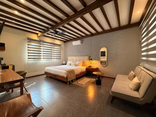 Postel nebo postele na pokoji v ubytování Hotel Arista 1026