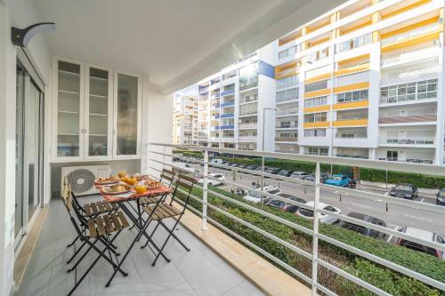 Bright Flat with Pool & Balcony by HostWise