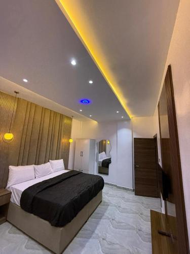 Postel nebo postele na pokoji v ubytování H3 Apartments