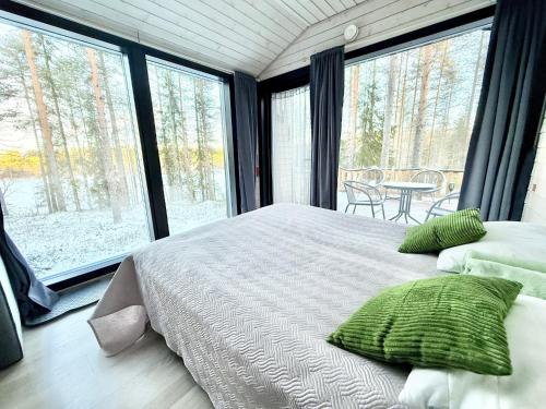 Postel nebo postele na pokoji v ubytování Villa Kutula