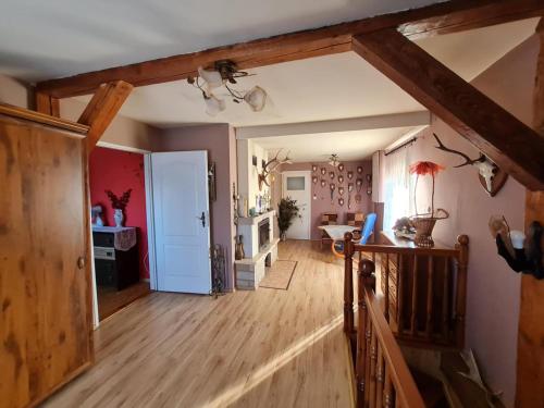 Kuchyň nebo kuchyňský kout v ubytování Dom Gościny Jaś i Małgosia