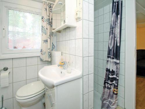 Phòng tắm tại Feriendorf am Weinberg, Dobbrikow