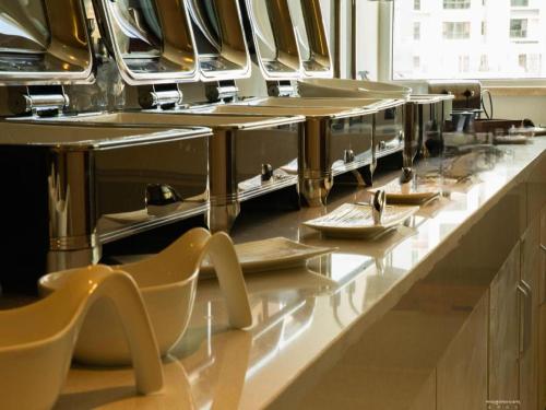 Εστιατόριο ή άλλο μέρος για φαγητό στο City Comfort Inn Xining Limeng Commercial Pedestrian Street