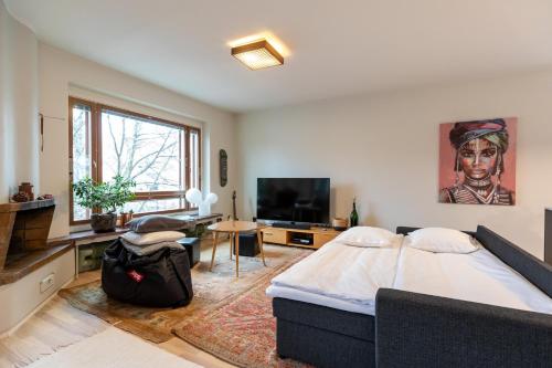 Μια τηλεόραση ή/και κέντρο ψυχαγωγίας στο Tilava saunallinen kolmio