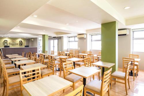 Restaurace v ubytování Comfort Inn Kashima