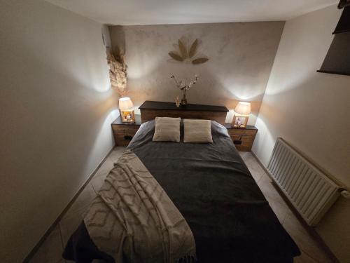 Postel nebo postele na pokoji v ubytování Le Twenty