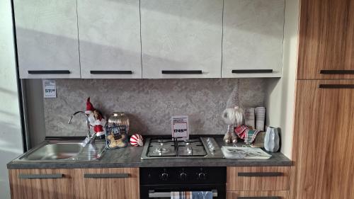 Nhà bếp/bếp nhỏ tại Gergy's house