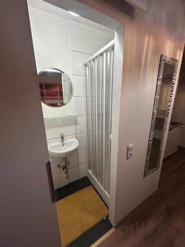 Ένα μπάνιο στο Cinthias Sonnseiten Apartments Panoramalage über Altenmarkt, Nähe Therme und Skigebiet