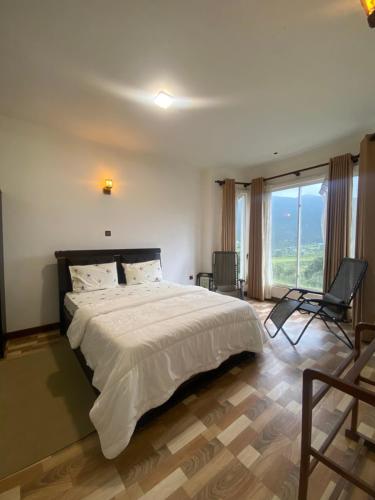 Кровать или кровати в номере Cool Cloud Villa