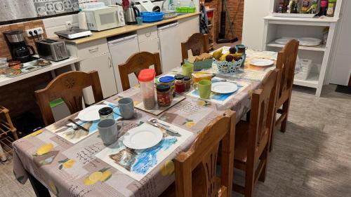 Kuchyň nebo kuchyňský kout v ubytování 7 Calcosas