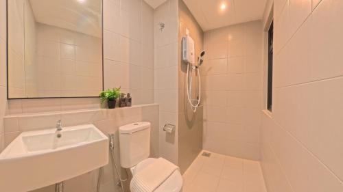 Koupelna v ubytování MayaBay Homestay near KLIA SplashMania at Gamuda Cove by GL Play