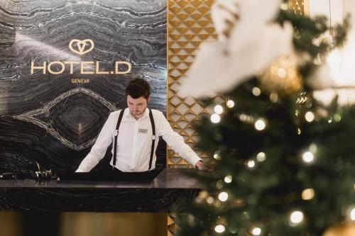 Μέλη του προσωπικού του Hotel D Geneva