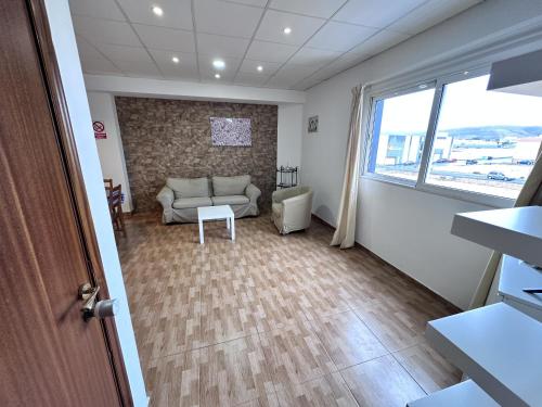 Posezení v ubytování Edificio Prieto VIV 2B