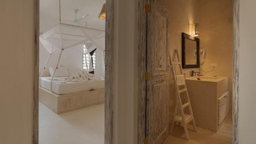 Phòng tắm tại Dunia & Bahari Resort