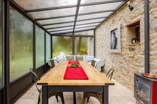 Χώρος καθιστικού στο Charming Tuscany Villa With Private Infinity Pool