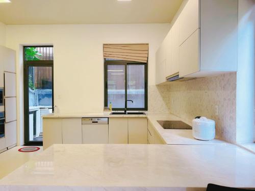 Η κουζίνα ή μικρή κουζίνα στο LV TPHomes