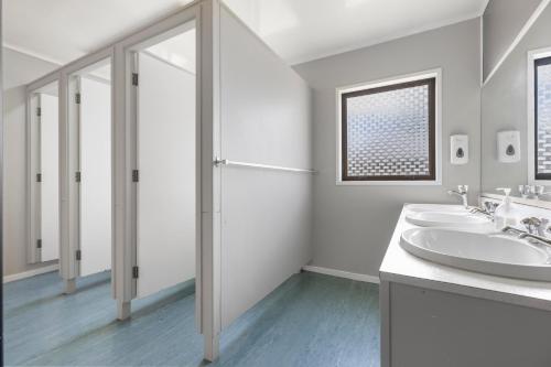 Ένα μπάνιο στο Manowhenua Lodge