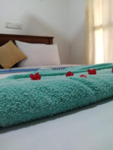 Postel nebo postele na pokoji v ubytování Hide Jungle