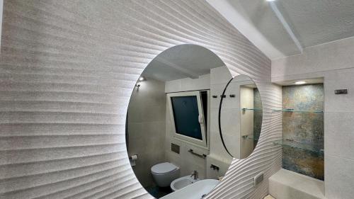 Koupelna v ubytování Villa Mica