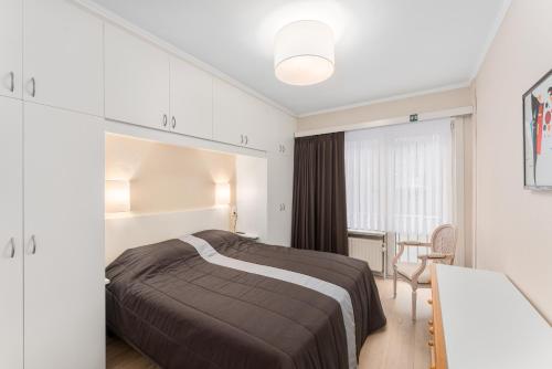 Postel nebo postele na pokoji v ubytování Albert-I Horizon Oostende