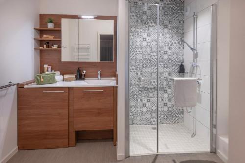 Vannituba majutusasutuses DOMITYS - La Florentine