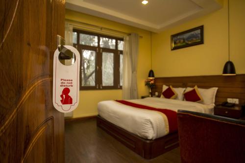 Postel nebo postele na pokoji v ubytování Hotel Blue Horizon